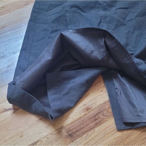 L.L. Bean 10 Vintage Classic Fit Straight Lined Skirt - Picture 4 of 7